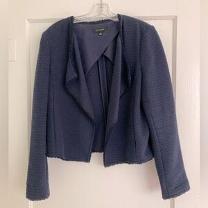 Ann Taylor Blue Tailored Blazer for Professional Wear M